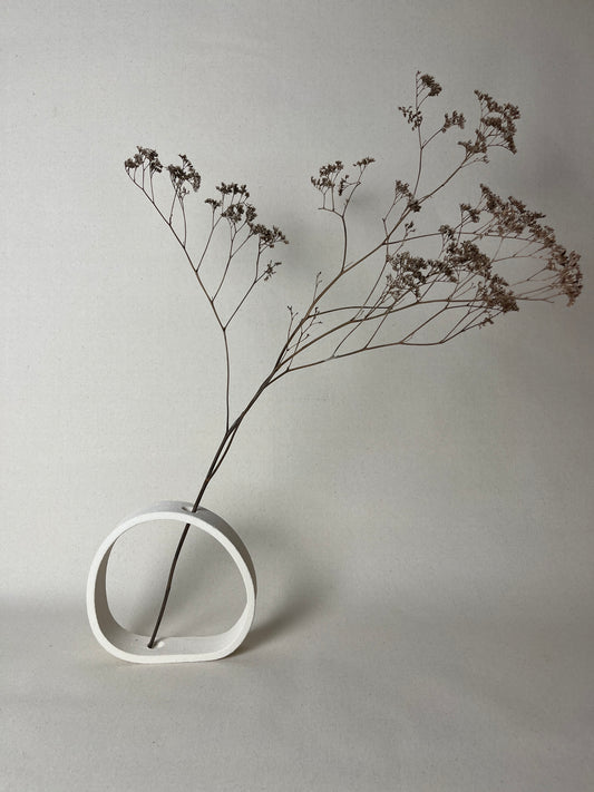 Flower stand - white