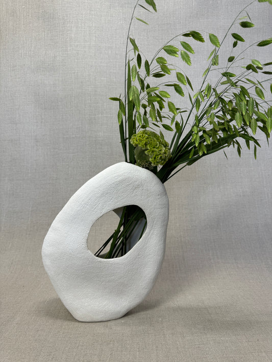 White vase 06