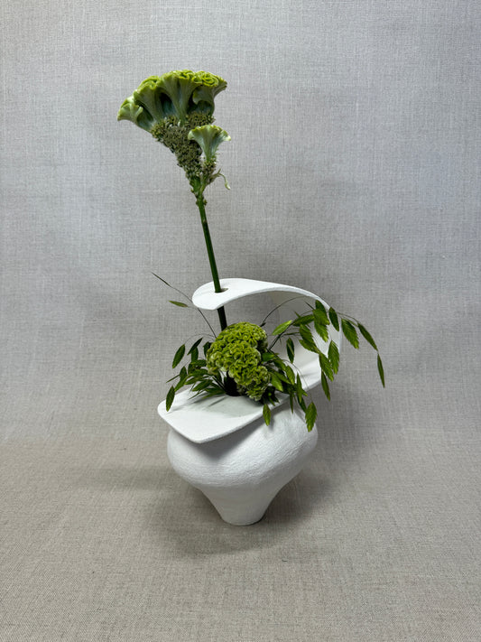 White vase 08